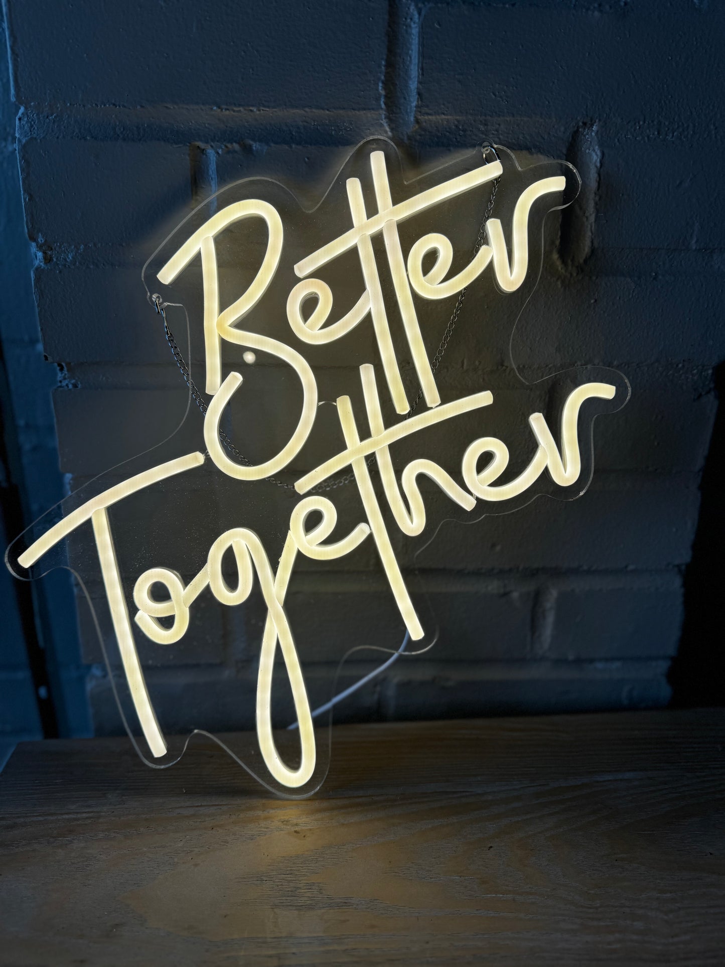 Better Together Neon Sign