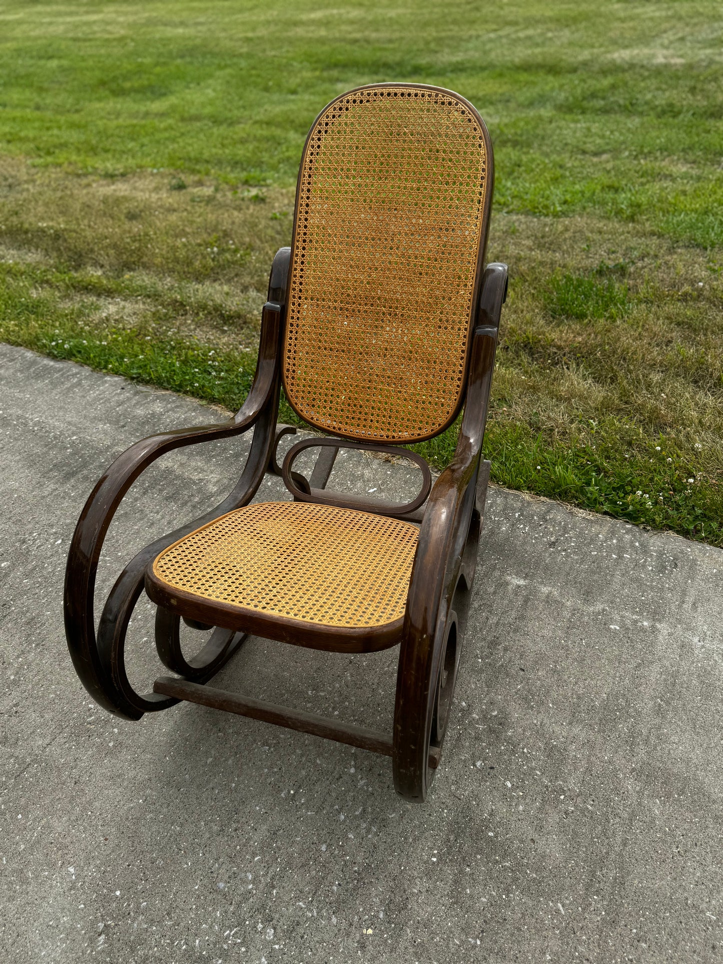 Dark Bent Wood Rocker