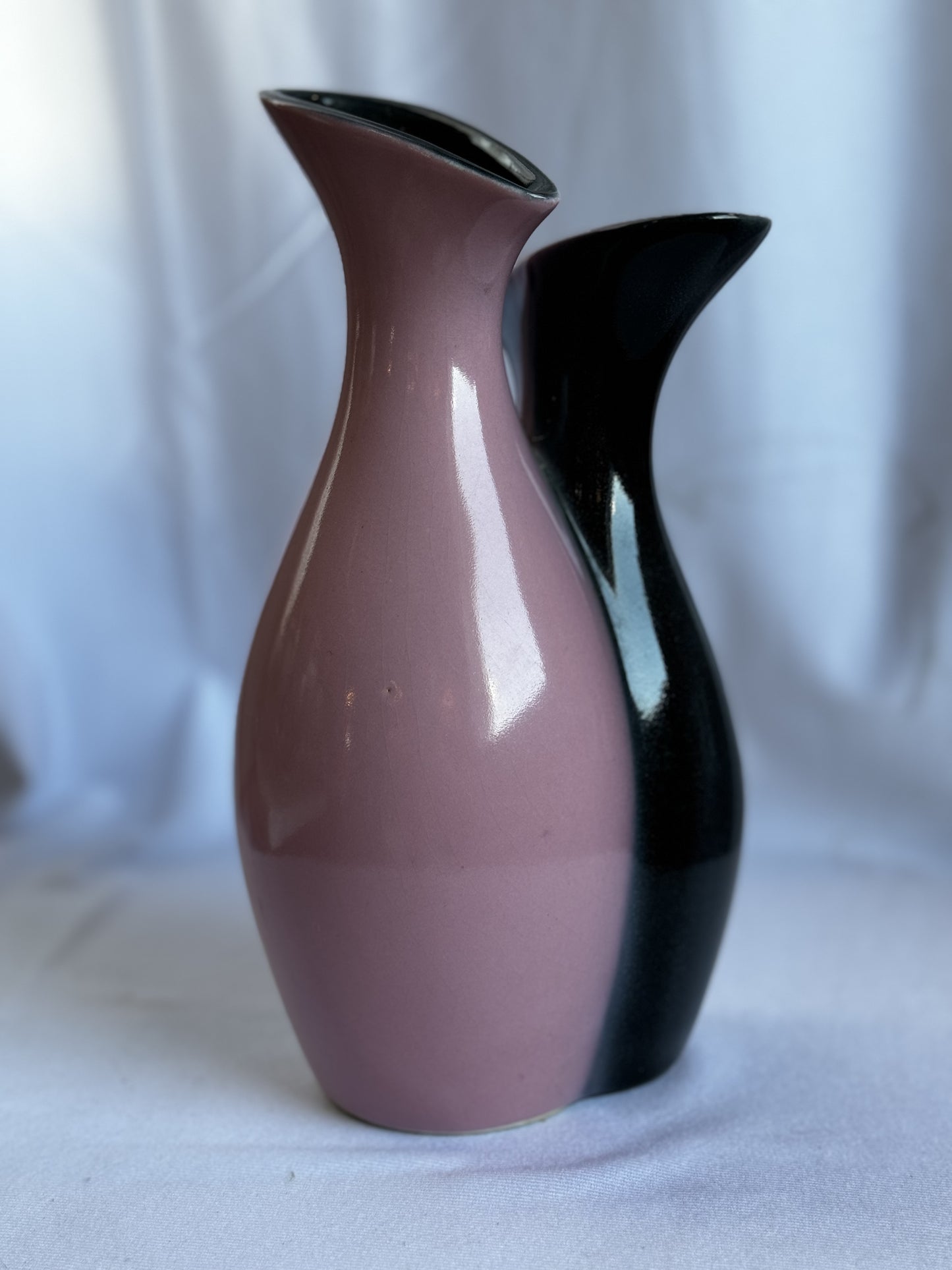 MCM Pink and Black Vase