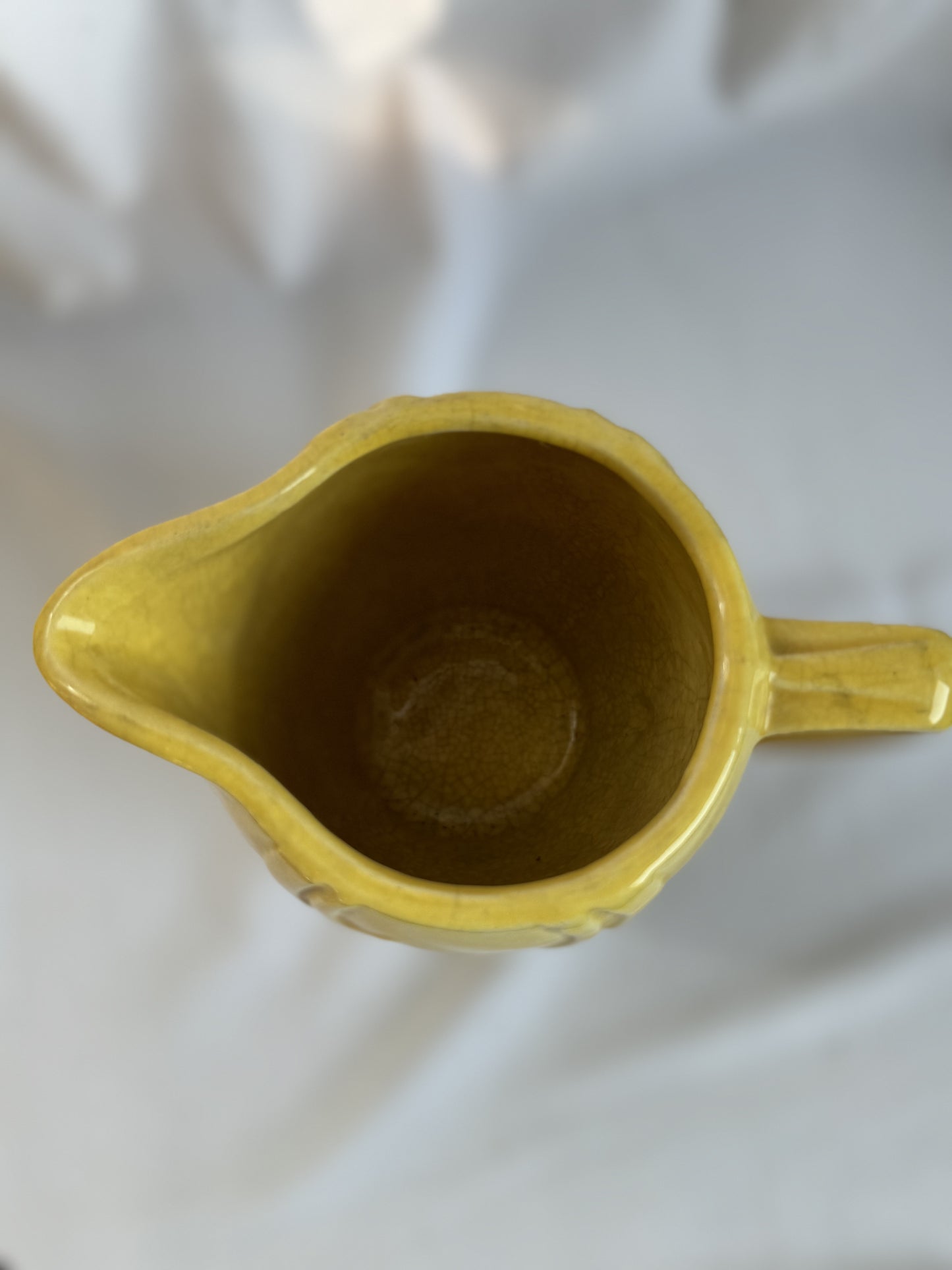 Small Yellow McCoy Pitcher