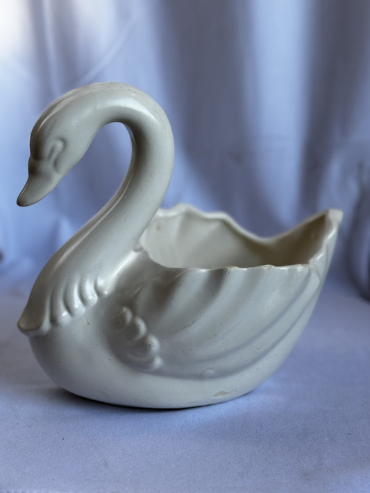 Hull Pottery Swan Planter