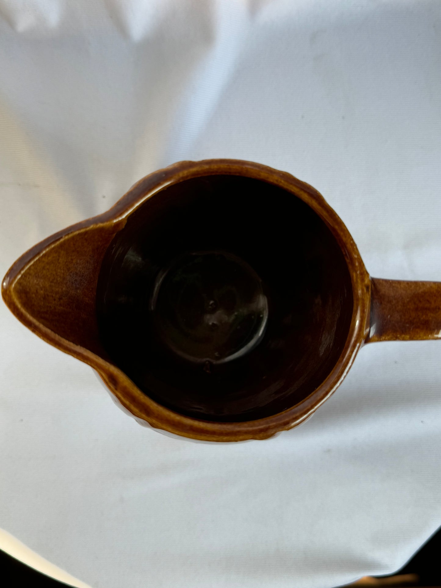 Small Brown McCoy Pitcher